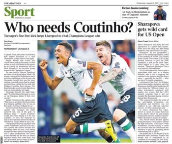 The Times Backpage
