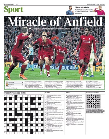 The Times Backpage
