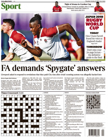 The Times Backpage
