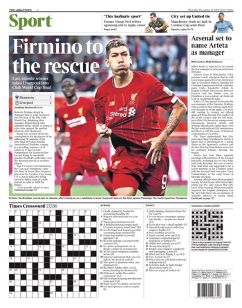 The Times Backpage