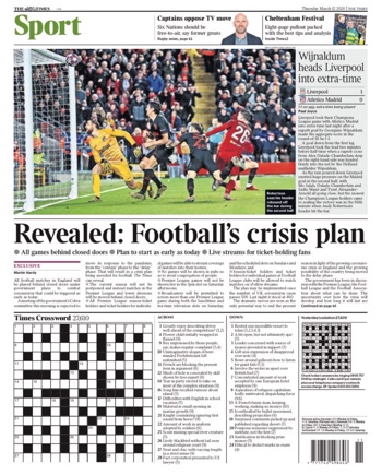 The Times Backpage