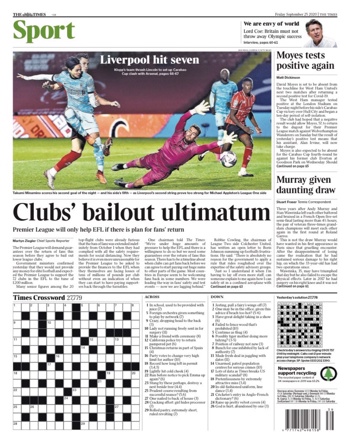 The Times Backpage
