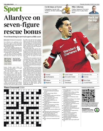 The Times Backpage