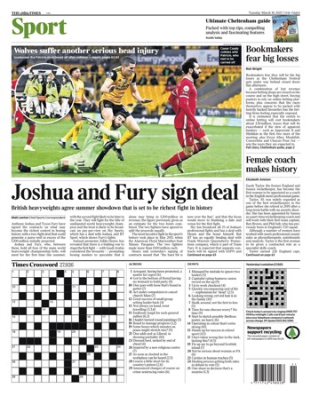 The Times Backpage