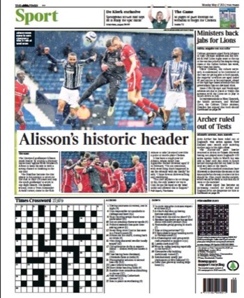 The Times Backpage