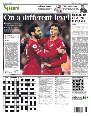 The Times Backpage