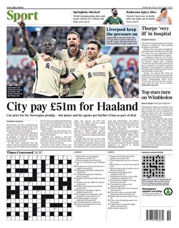 The Times Backpage