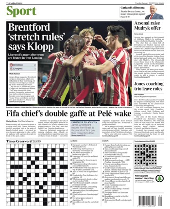 The Times Backpage
