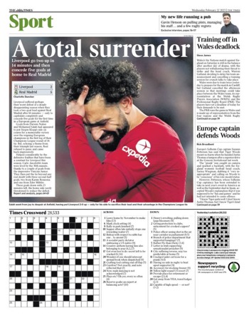 The Times Backpage