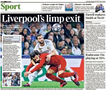 The Times Backpage