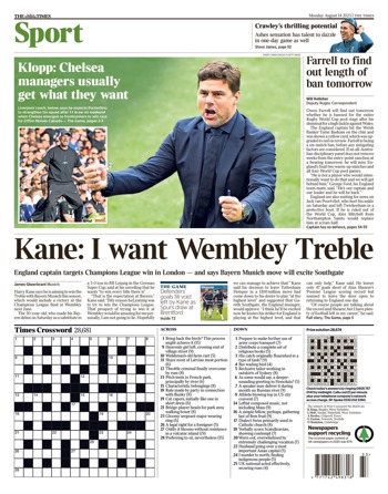 The Times Backpage