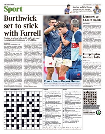 The Times Backpage