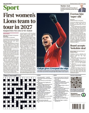 The Times Backpage