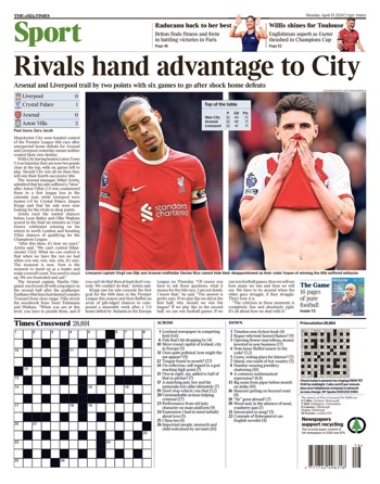 The Times Backpage