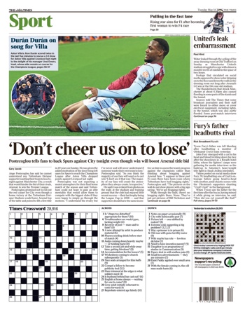 The Times Backpage