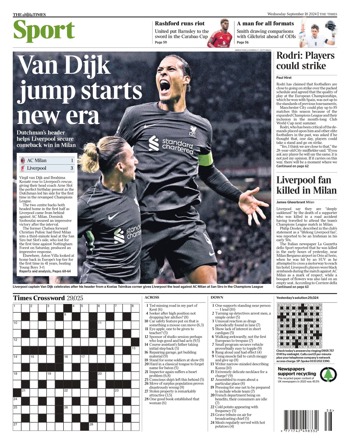 The Times Backpage