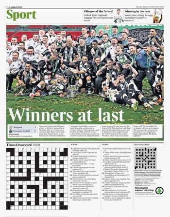 The Times Backpage
