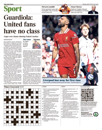 The Times Backpage