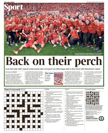 The Times Backpage
