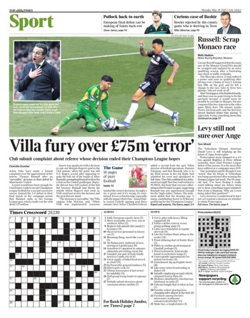 The Times Backpage