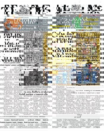 The Times Frontpage