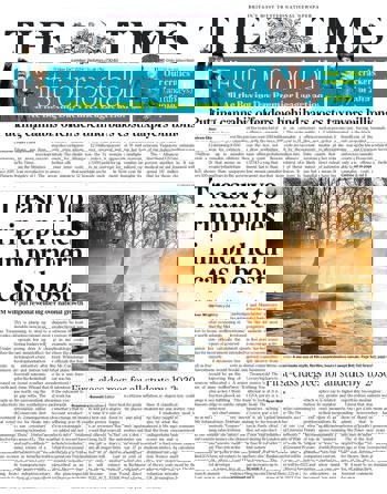 The Times Frontpage
