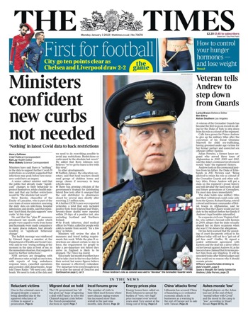 The Times Frontpage