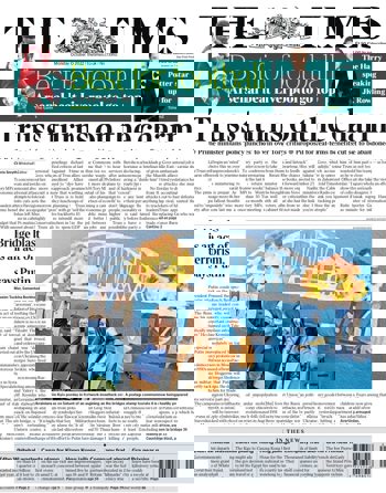 The Times Frontpage