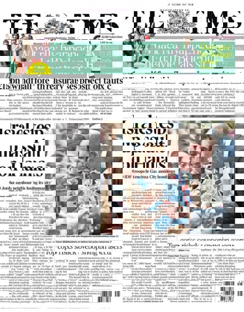 The Times Frontpage