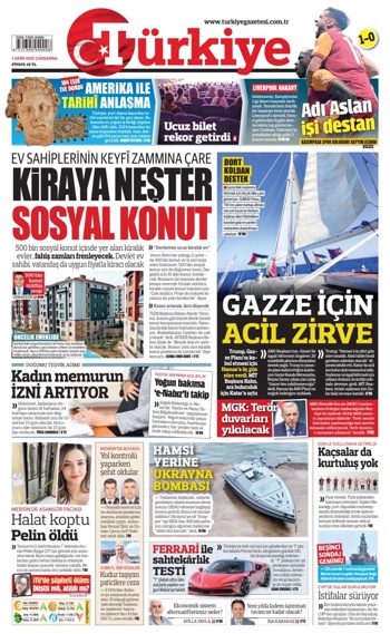 Turkiye Frontpage