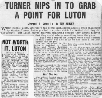 Turner Nips In To Grab A Point