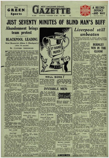 West Lanc's Gazette Frontpage