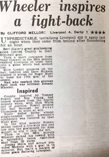 Wheeler Inspires A Fight Back