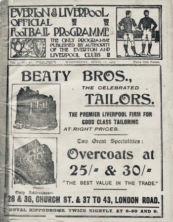 Match programme