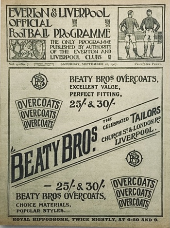 Match programme