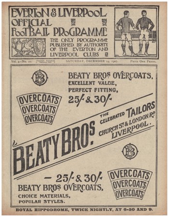 Match programme