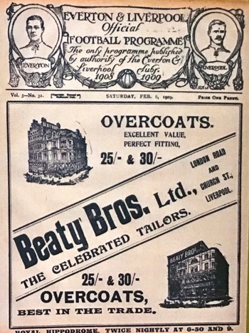 Match programme
