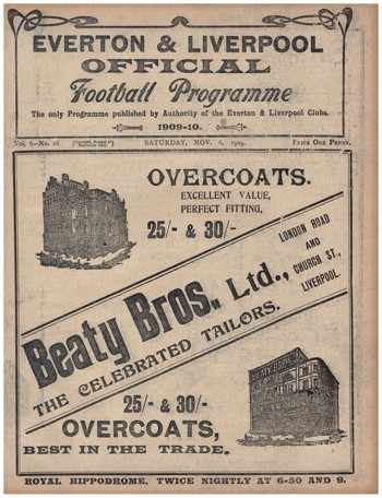 Match programme