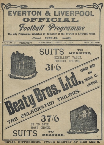 Match programme