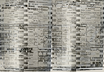 Match programme lineups