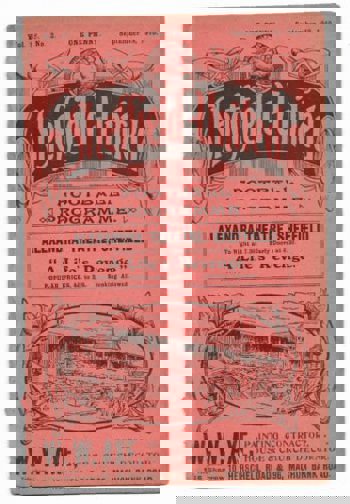Match programme