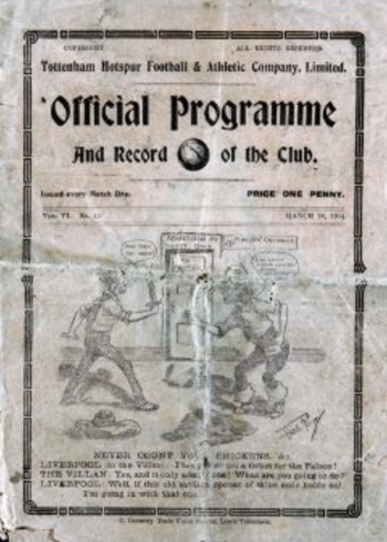 Match programme