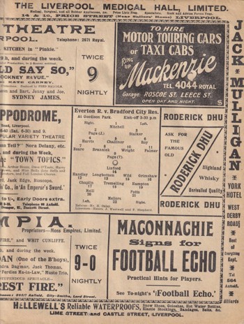 Match Programme Page 9