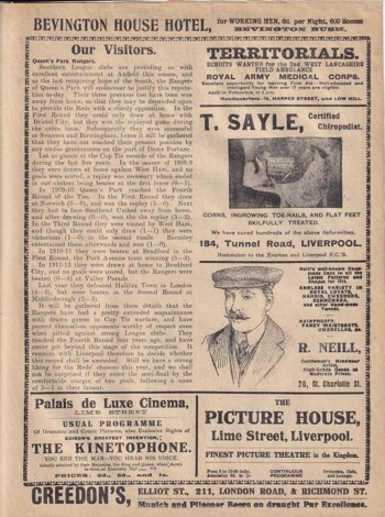 Match Programme Page 13