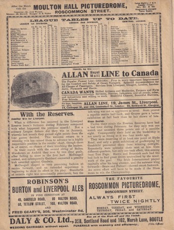 Match Programme Page 14