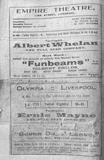Match Programme BackCover