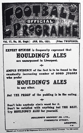 Match programme