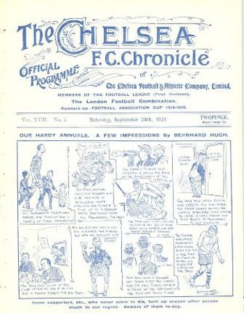 Match programme