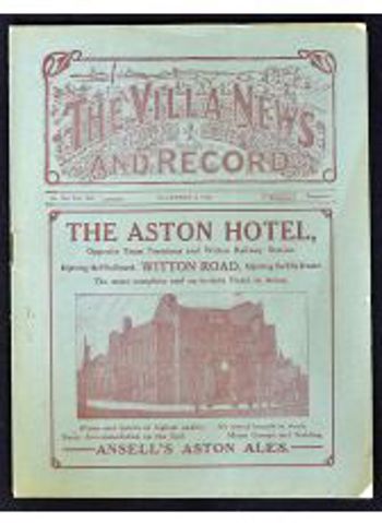 Match programme
