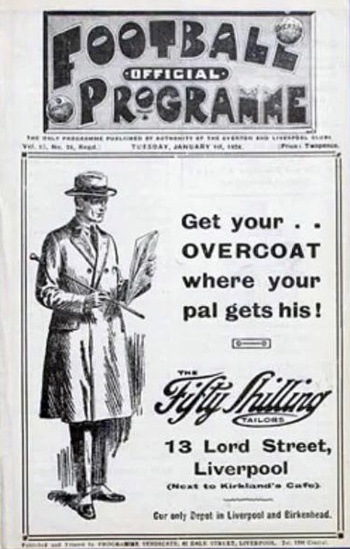 Match programme